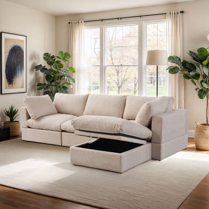 4-Piece Set Cloud Couch