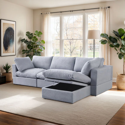 4-Piece Set Cloud Couch